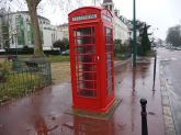 Cabine téléphonique Anglaise à St Maurice
